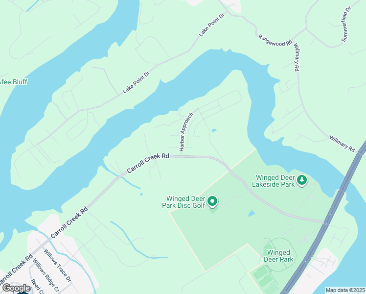 map of restaurants, bars, coffee shops, grocery stores, and more near 200 Embassy Row in Johnson City