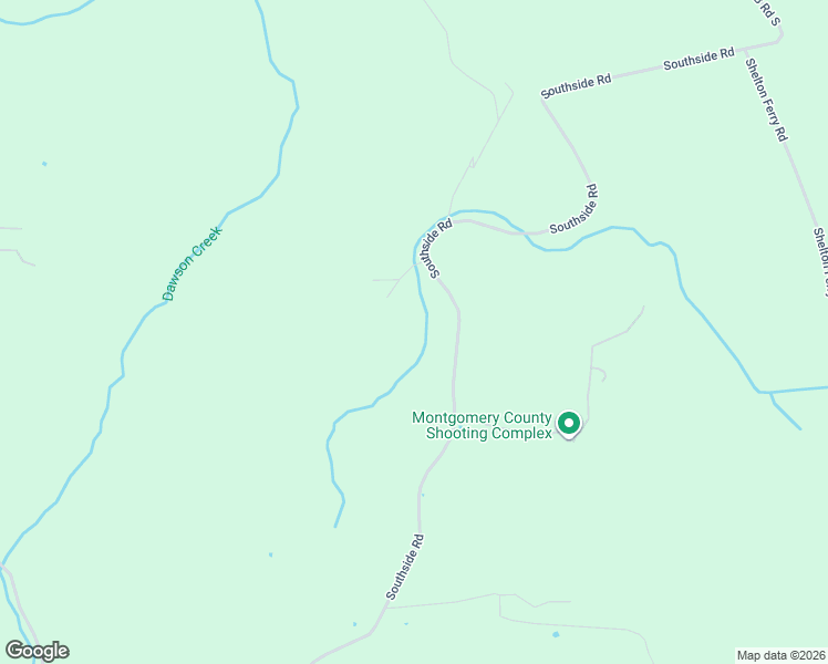 map of restaurants, bars, coffee shops, grocery stores, and more near 4100 Southside Road in Southside