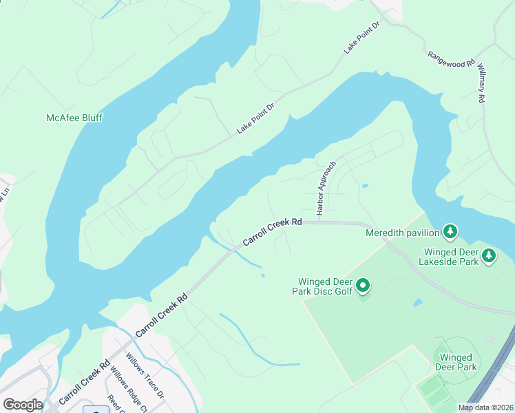 map of restaurants, bars, coffee shops, grocery stores, and more near 359 Carroll Creek Road in Johnson City