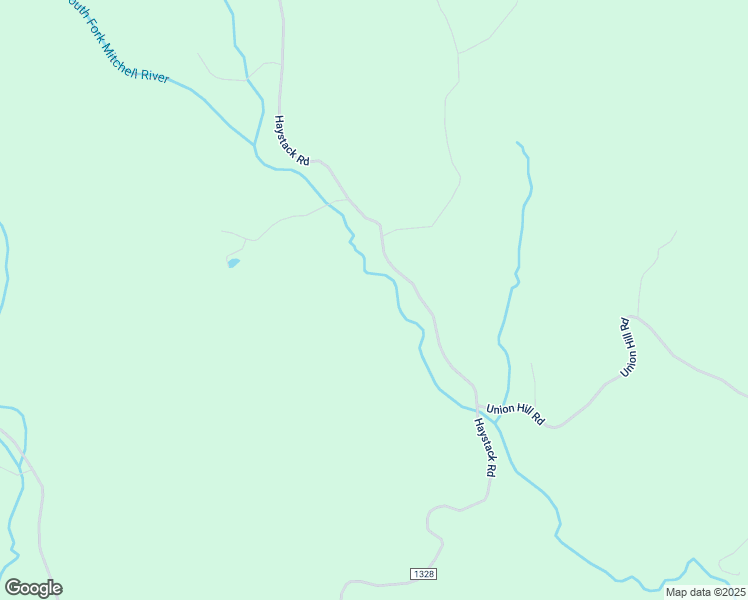 map of restaurants, bars, coffee shops, grocery stores, and more near 9756 Haystack Road in Thurmond