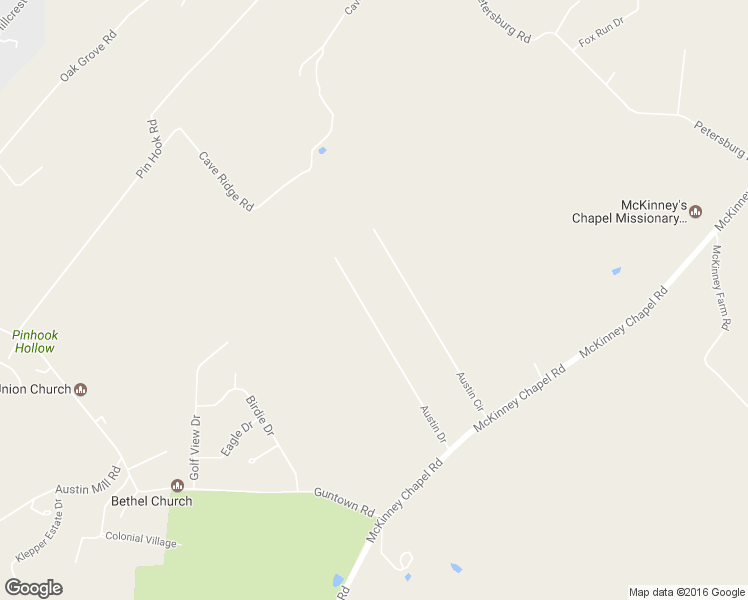 map of restaurants, bars, coffee shops, grocery stores, and more near 184 Austin Drive in Rogersville