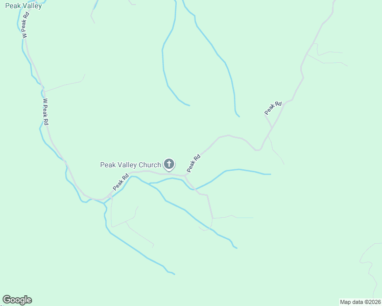 map of restaurants, bars, coffee shops, grocery stores, and more near 3616 Peak Road in Creston