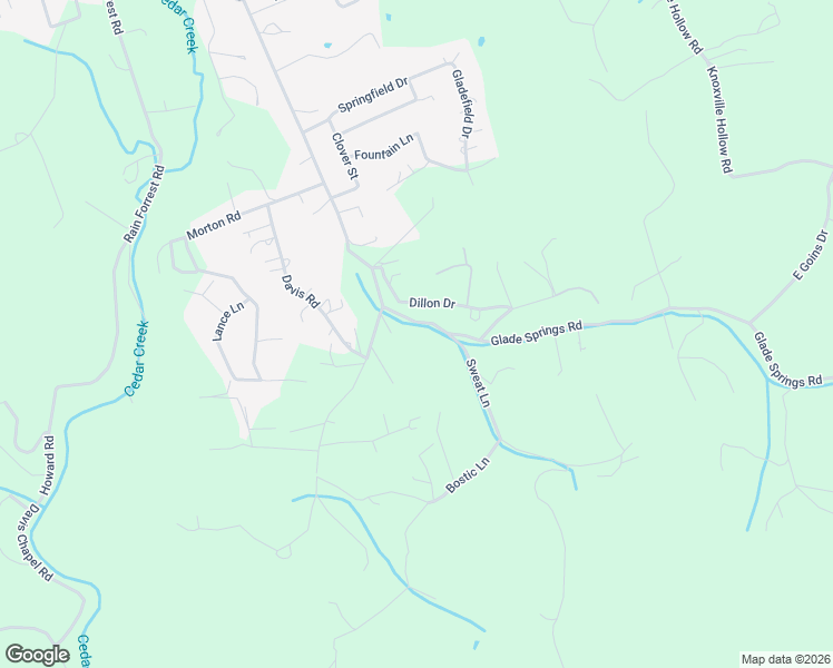 map of restaurants, bars, coffee shops, grocery stores, and more near 105 East Chapman Road in LaFollette