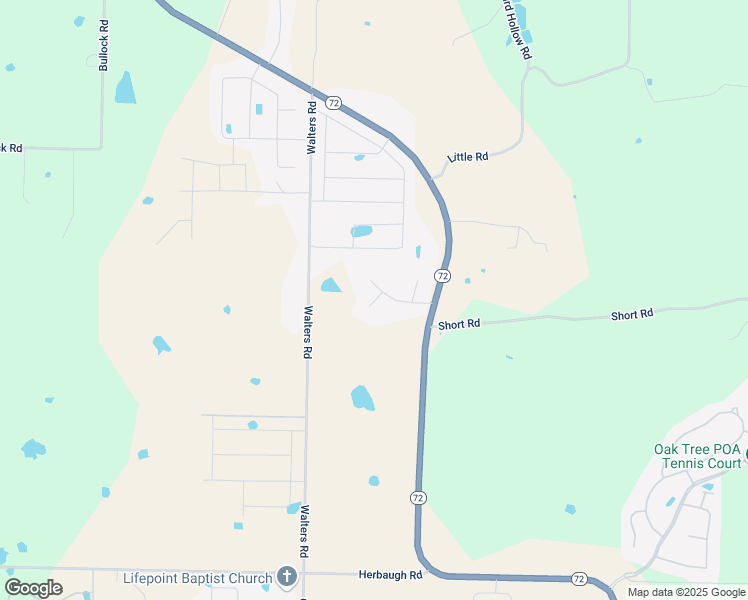 map of restaurants, bars, coffee shops, grocery stores, and more near 11861 Lakenheath Drive in Bentonville