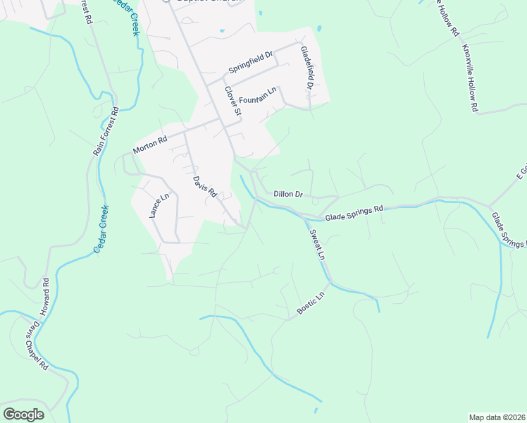 map of restaurants, bars, coffee shops, grocery stores, and more near 105 East Chapman Road in LaFollette