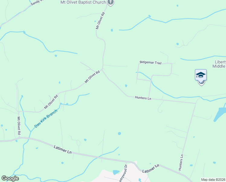 map of restaurants, bars, coffee shops, grocery stores, and more near 343 Hunters Lane in Hendersonville
