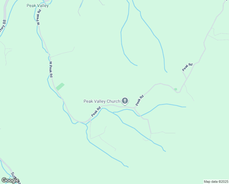 map of restaurants, bars, coffee shops, grocery stores, and more near 4022 Peak Road in Creston