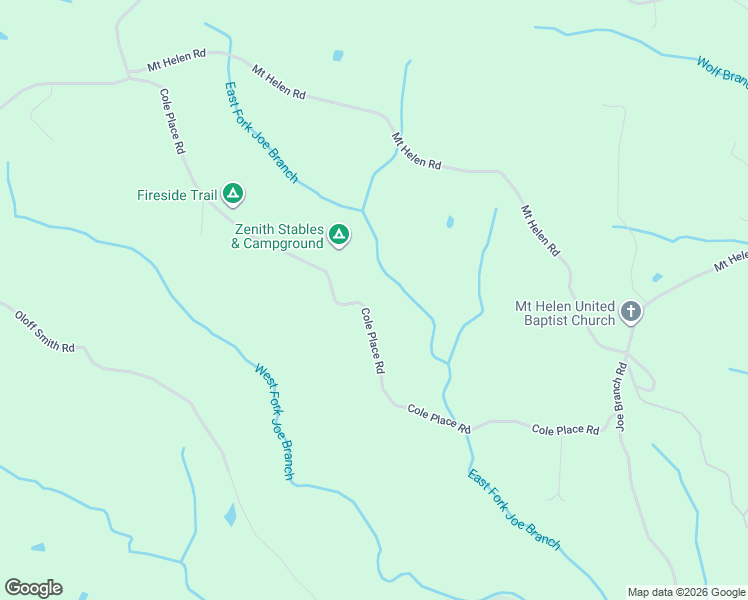 map of restaurants, bars, coffee shops, grocery stores, and more near 980 Cole Place Road in Allardt