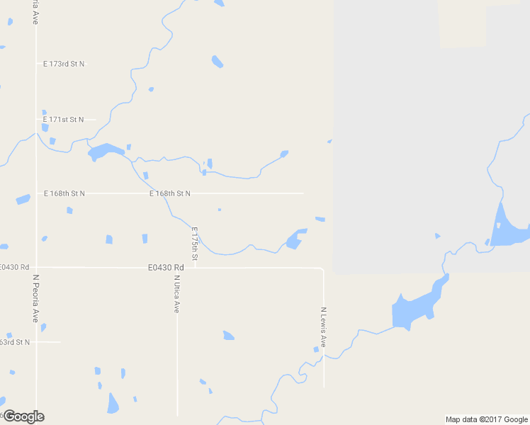 map of restaurants, bars, coffee shops, grocery stores, and more near 2096 East 168th Street North in Skiatook