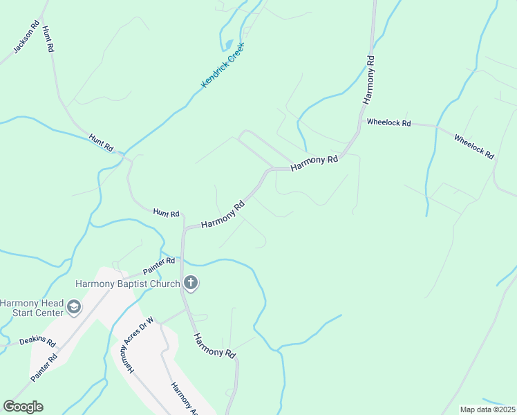 map of restaurants, bars, coffee shops, grocery stores, and more near 36 Rhetts Way in Jonesborough