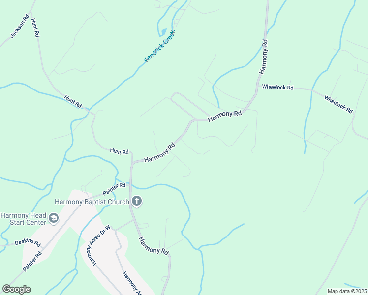 map of restaurants, bars, coffee shops, grocery stores, and more near 36 Rhetts Way in Jonesborough