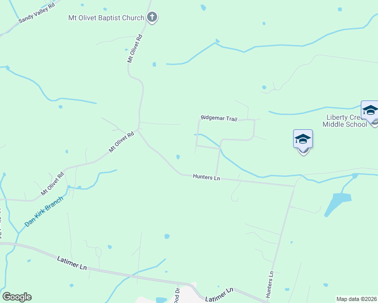 map of restaurants, bars, coffee shops, grocery stores, and more near 103 Ridgemar Trail in Hendersonville