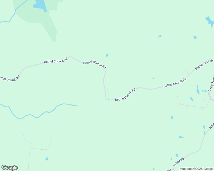 map of restaurants, bars, coffee shops, grocery stores, and more near 848 Bethel Church Road in Troy