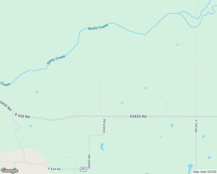 map of restaurants, bars, coffee shops, grocery stores, and more near 20218 East 430 Road in Jay