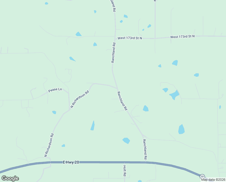 map of restaurants, bars, coffee shops, grocery stores, and more near 16890 Ranchland Road in Skiatook