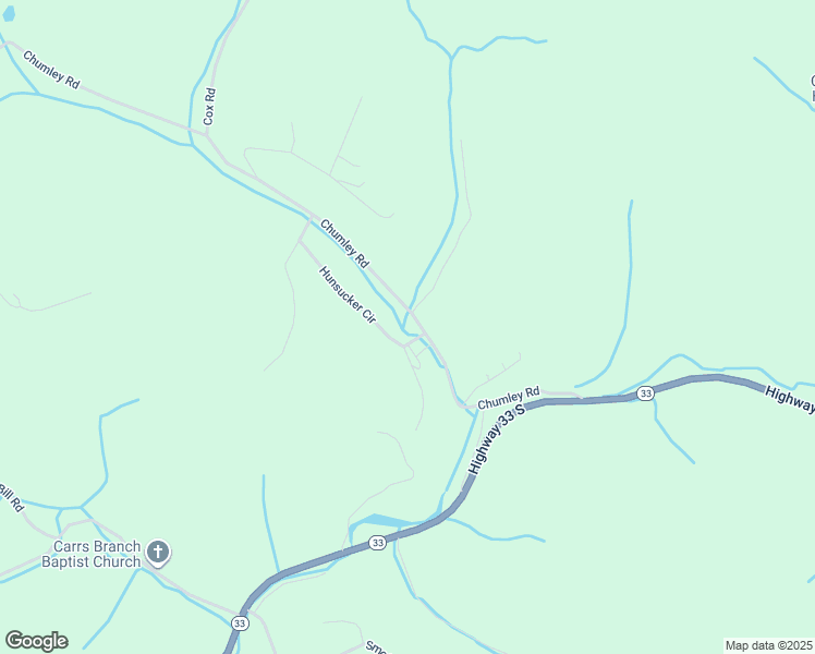 map of restaurants, bars, coffee shops, grocery stores, and more near 346 Chumley Road in New Tazewell