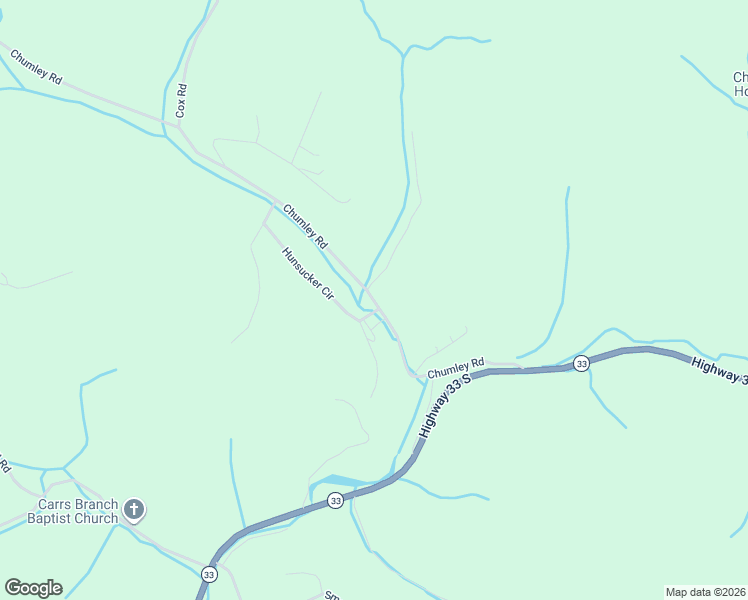 map of restaurants, bars, coffee shops, grocery stores, and more near 346 Chumley Road in New Tazewell