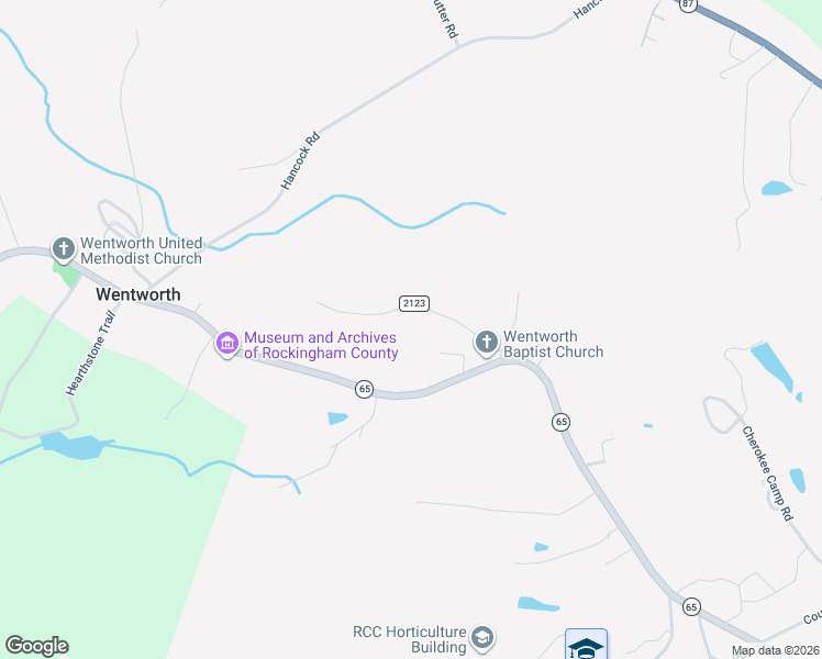 map of restaurants, bars, coffee shops, grocery stores, and more near 246 Valley Level Road in Reidsville