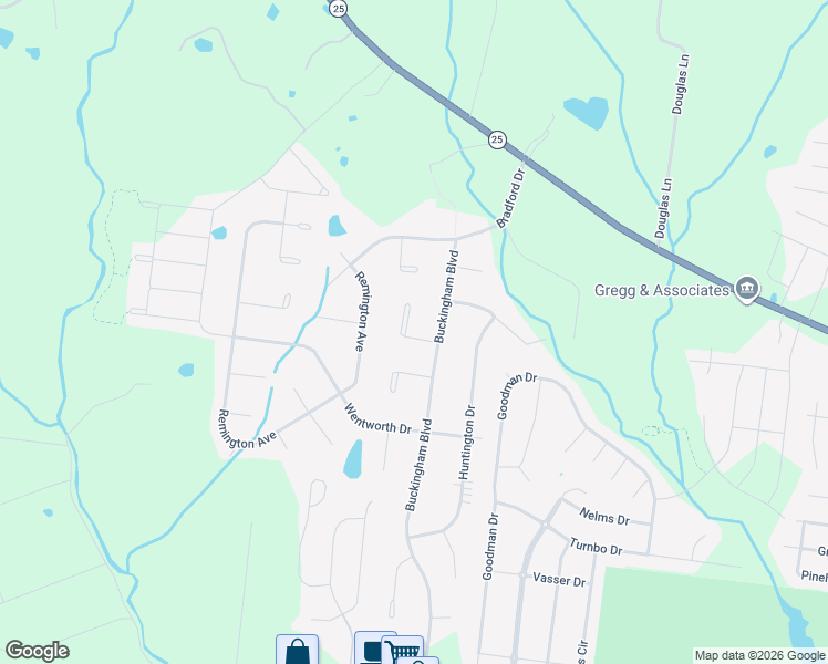 map of restaurants, bars, coffee shops, grocery stores, and more near 420 Dorchester Place in Gallatin