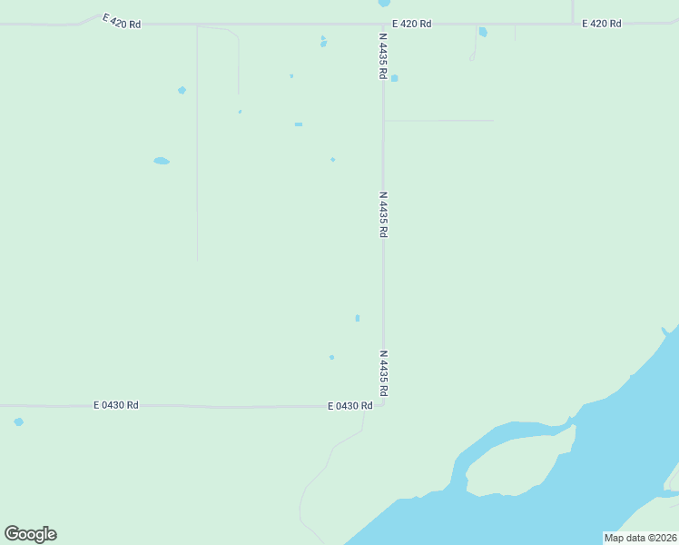 map of restaurants, bars, coffee shops, grocery stores, and more near 6375 North 4435 Road in Strang