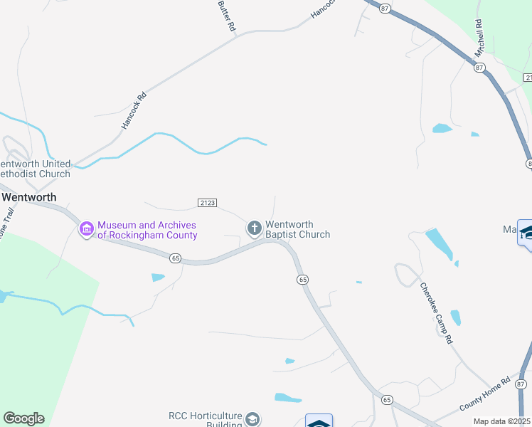 map of restaurants, bars, coffee shops, grocery stores, and more near in Wentworth