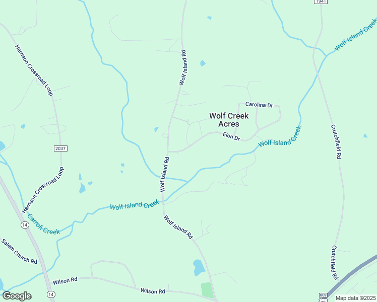 map of restaurants, bars, coffee shops, grocery stores, and more near 148 Elon Drive in Reidsville