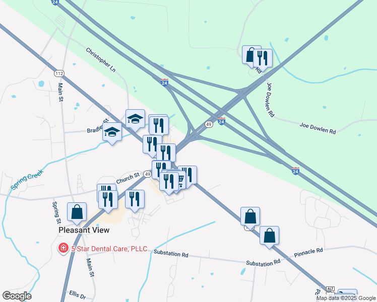 2606 Tennessee 49, Pleasant View TN Walk Score