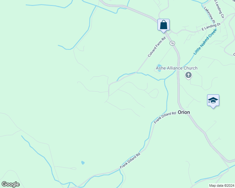 map of restaurants, bars, coffee shops, grocery stores, and more near 150 Chestnut Ridge Drive in Jefferson