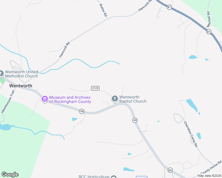 map of restaurants, bars, coffee shops, grocery stores, and more near 162 Percy Road in Reidsville