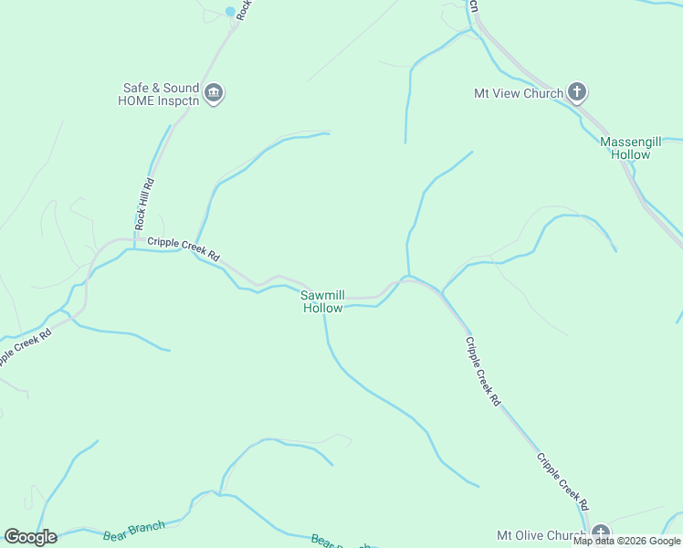 map of restaurants, bars, coffee shops, grocery stores, and more near 452 Cripple Creek Rd in Watauga