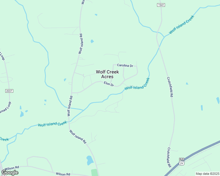 map of restaurants, bars, coffee shops, grocery stores, and more near 282 Elon Drive in Reidsville