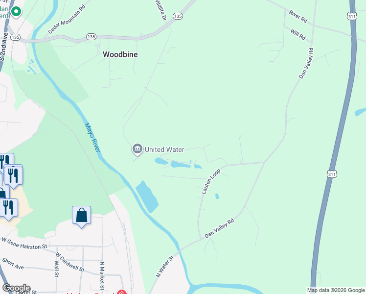 map of restaurants, bars, coffee shops, grocery stores, and more near 255 Horseshoe Road in Madison