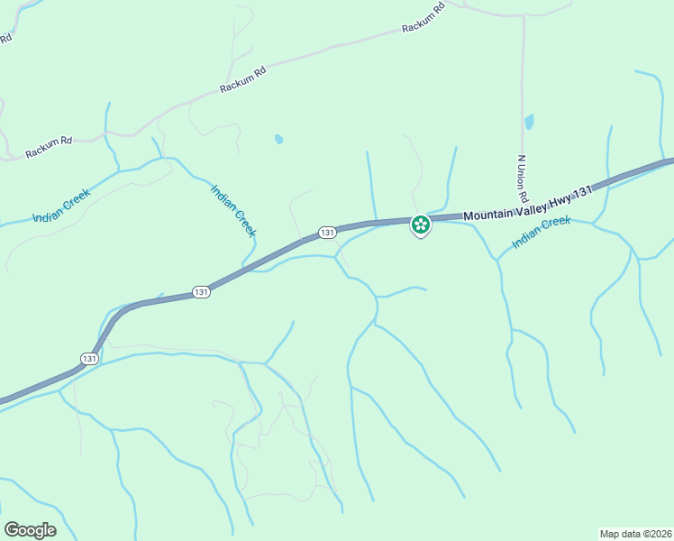 map of restaurants, bars, coffee shops, grocery stores, and more near 4988 Tennessee 131 in Thorn Hill