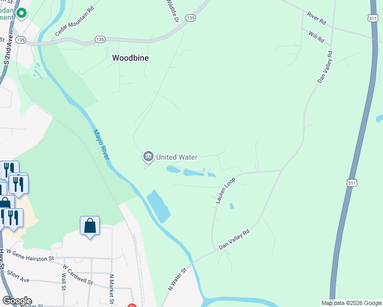 map of restaurants, bars, coffee shops, grocery stores, and more near 255 Horseshoe Road in Madison