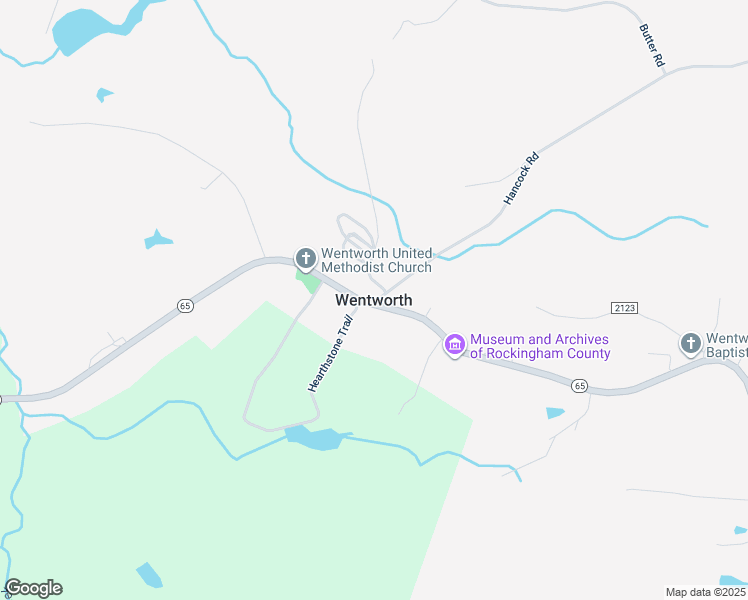 map of restaurants, bars, coffee shops, grocery stores, and more near in Wentworth