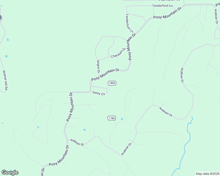 map of restaurants, bars, coffee shops, grocery stores, and more near Daisy Circle Spur in Rogers