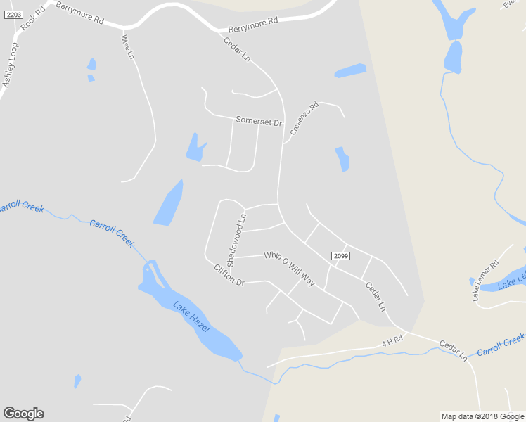 map of restaurants, bars, coffee shops, grocery stores, and more near 123 Shadowood Lane in Reidsville