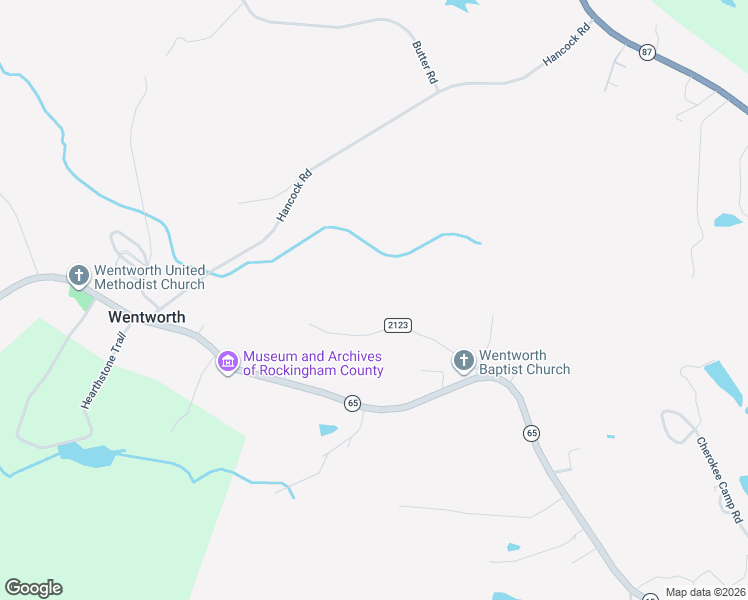 map of restaurants, bars, coffee shops, grocery stores, and more near 815 North Carolina 65 in Reidsville