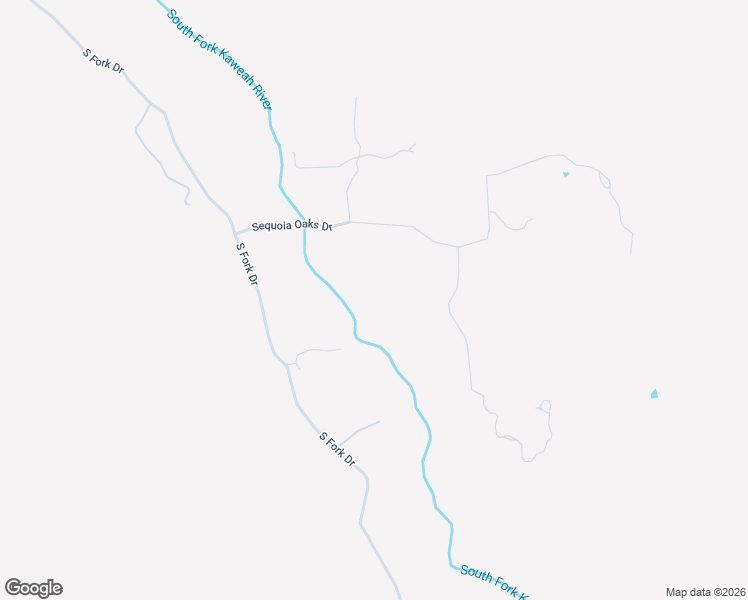 map of restaurants, bars, coffee shops, grocery stores, and more near 44065 South Fork Drive in Three Rivers