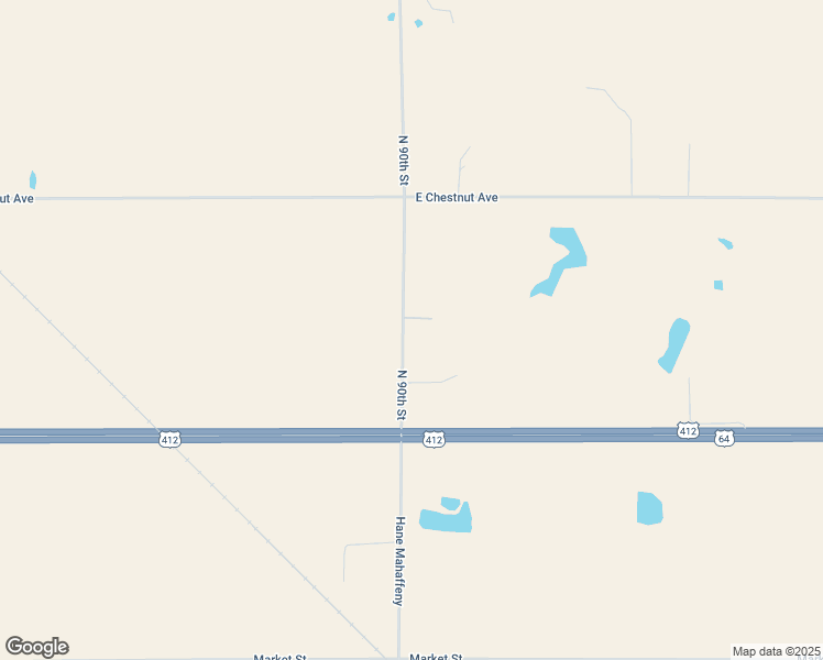 map of restaurants, bars, coffee shops, grocery stores, and more near 401 North 90th Street in Enid