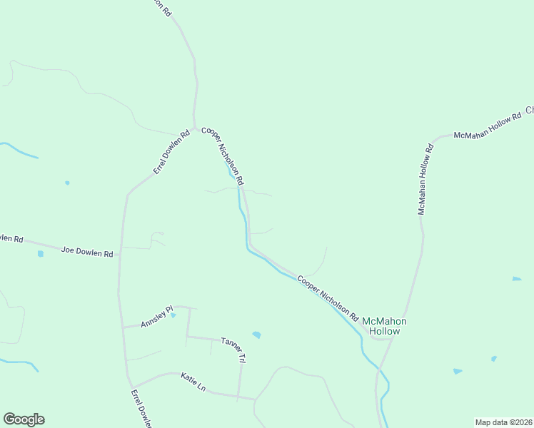 map of restaurants, bars, coffee shops, grocery stores, and more near 3535 Cooper Nicholson Road in Pleasant View