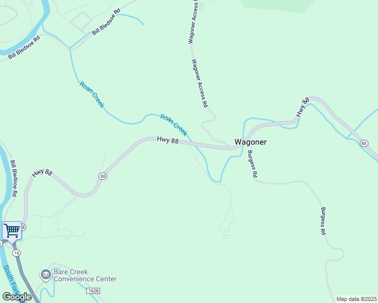 map of restaurants, bars, coffee shops, grocery stores, and more near 140 Dishman Severt Road in Jefferson