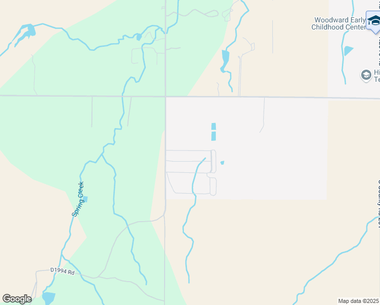 map of restaurants, bars, coffee shops, grocery stores, and more near 8 Country Aire in Woodward