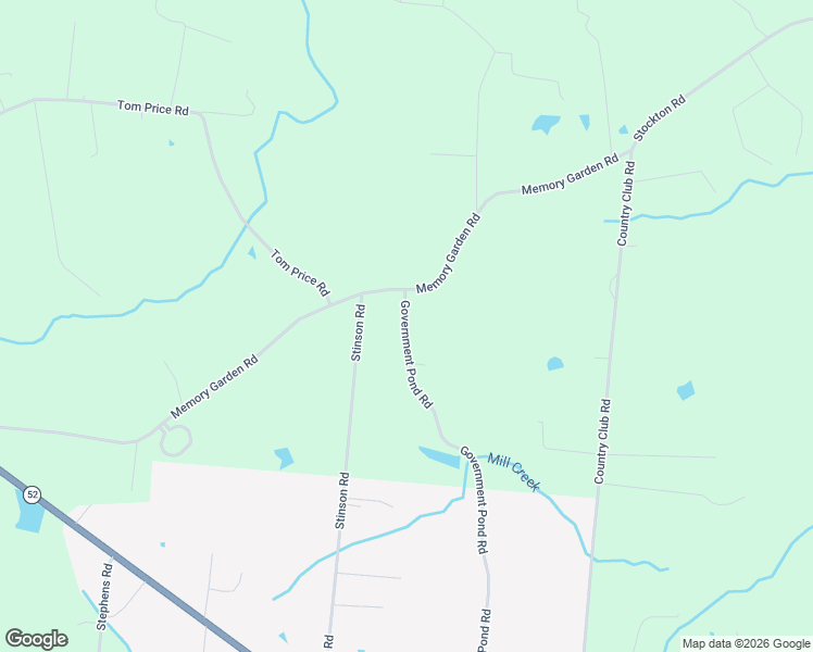 map of restaurants, bars, coffee shops, grocery stores, and more near 104 Government Pond Road in Jamestown