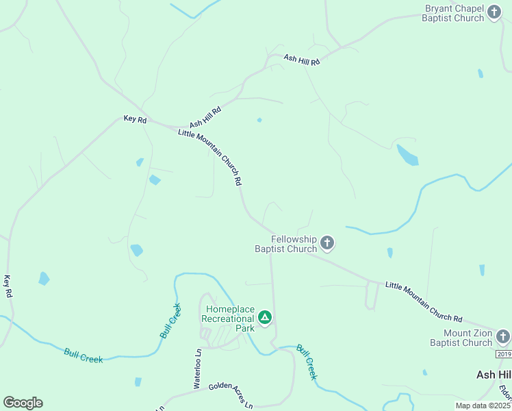 map of restaurants, bars, coffee shops, grocery stores, and more near 1307 Little Mountain Church Road in Ararat