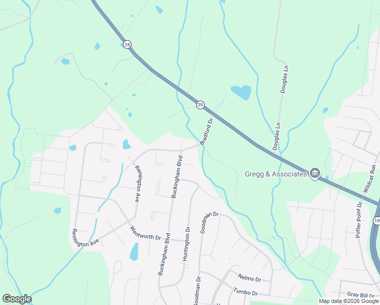map of restaurants, bars, coffee shops, grocery stores, and more near 635 Bradford Drive in Gallatin