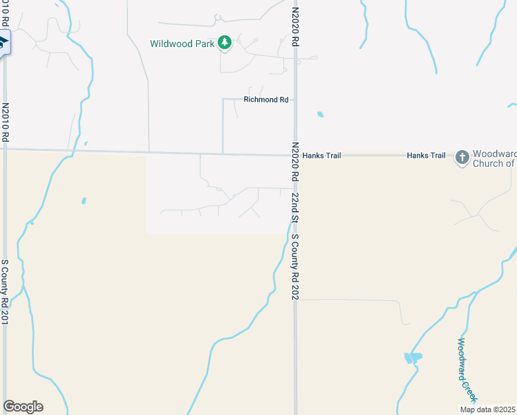 map of restaurants, bars, coffee shops, grocery stores, and more near 4416 Kinnyon Drive in Woodward