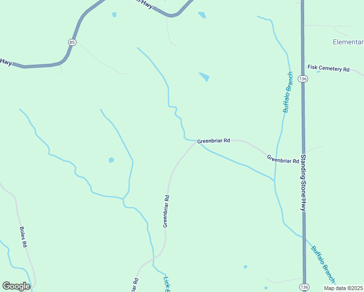 map of restaurants, bars, coffee shops, grocery stores, and more near 240 Greenbriar Rd in Overton