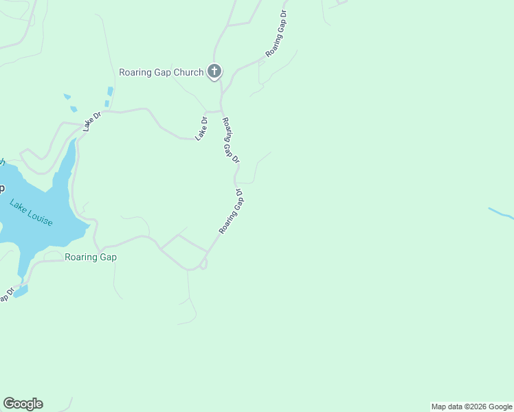 map of restaurants, bars, coffee shops, grocery stores, and more near 1224 Roaring Gap Drive in Roaring Gap