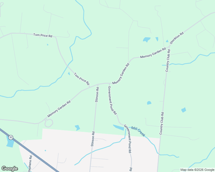 map of restaurants, bars, coffee shops, grocery stores, and more near 104 Government Pond Road in Jamestown